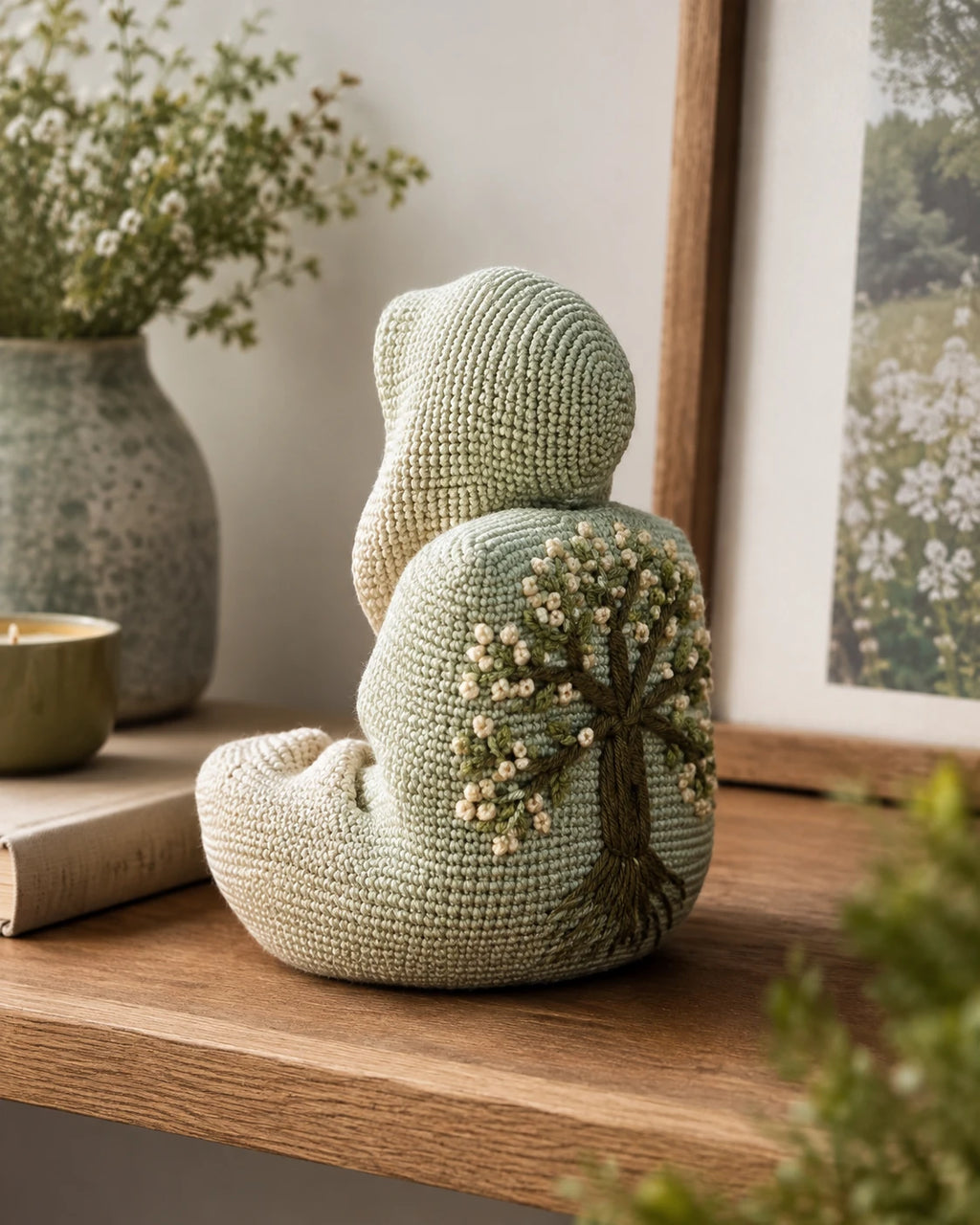 Guardian Candle Holder Crochet Pattern