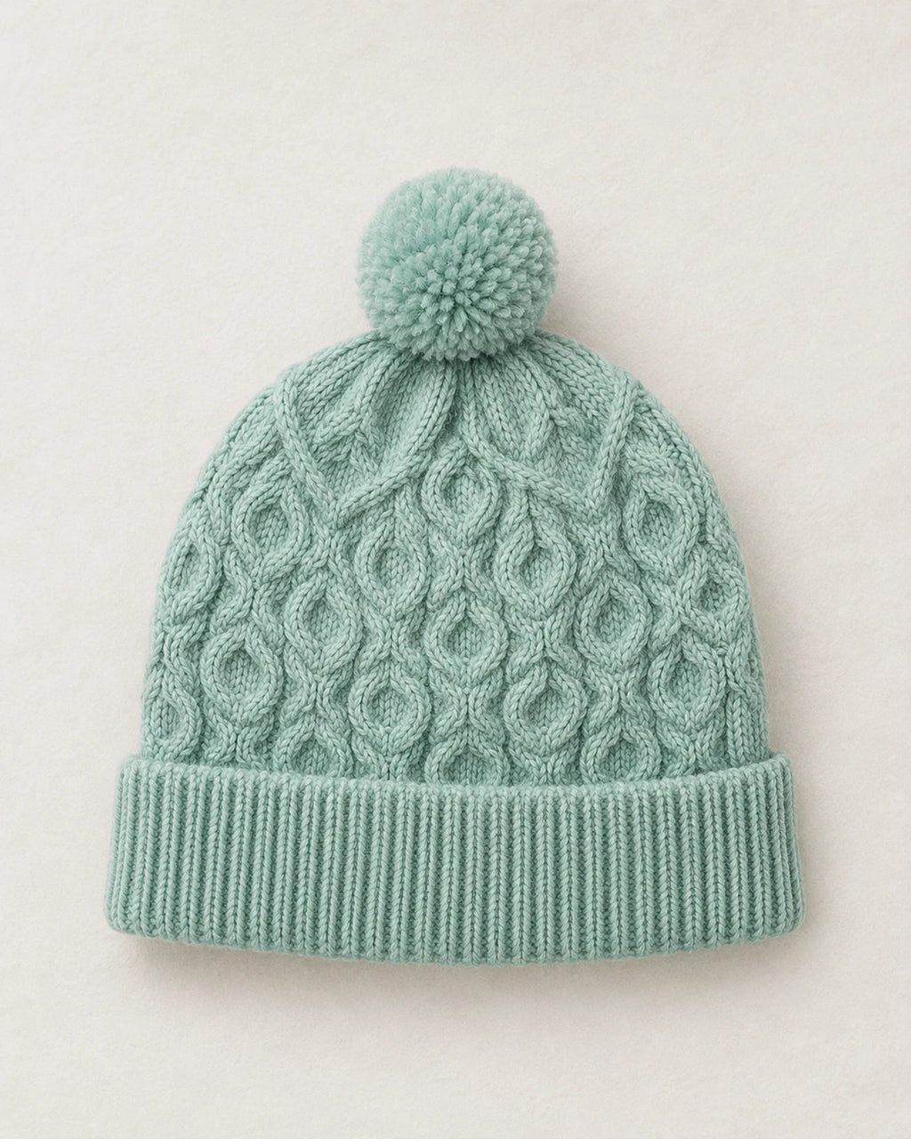 Cable Knit Beanie Pattern