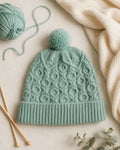 Cable Knit Beanie Pattern