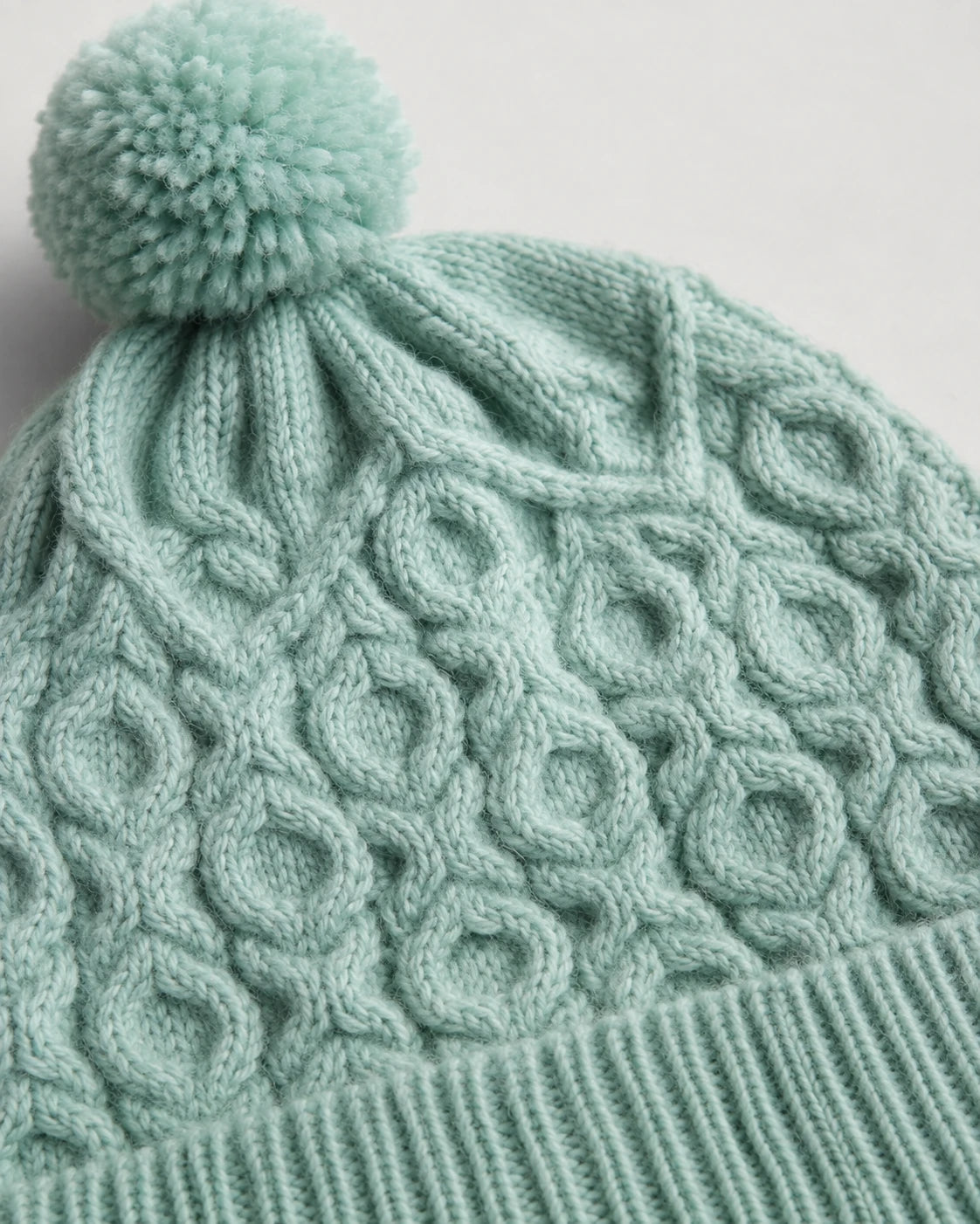Cable Knit Beanie Pattern