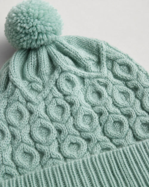 Cable Knit Beanie Pattern
