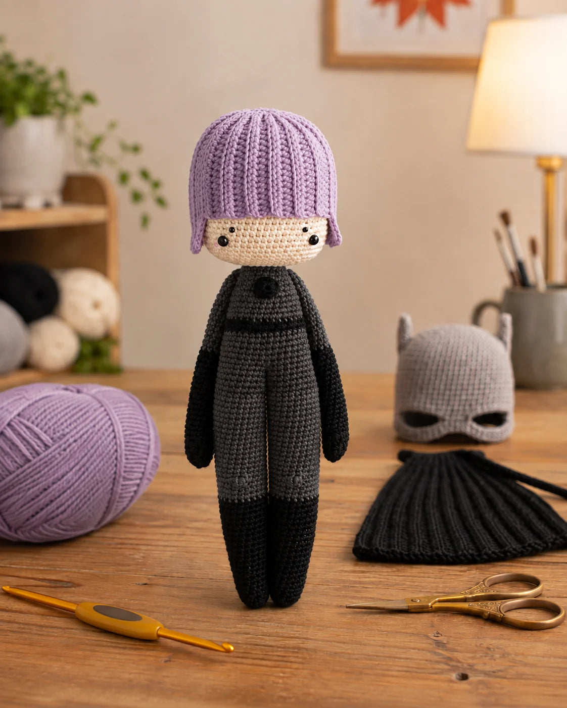 Lalylala BatCat Crochet Pattern