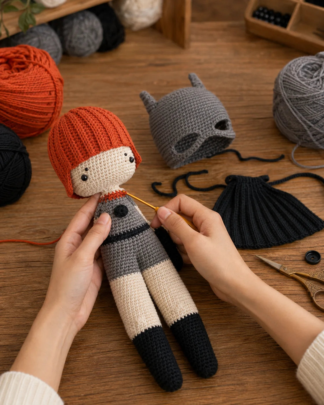 Lalylala BatCat Crochet Pattern