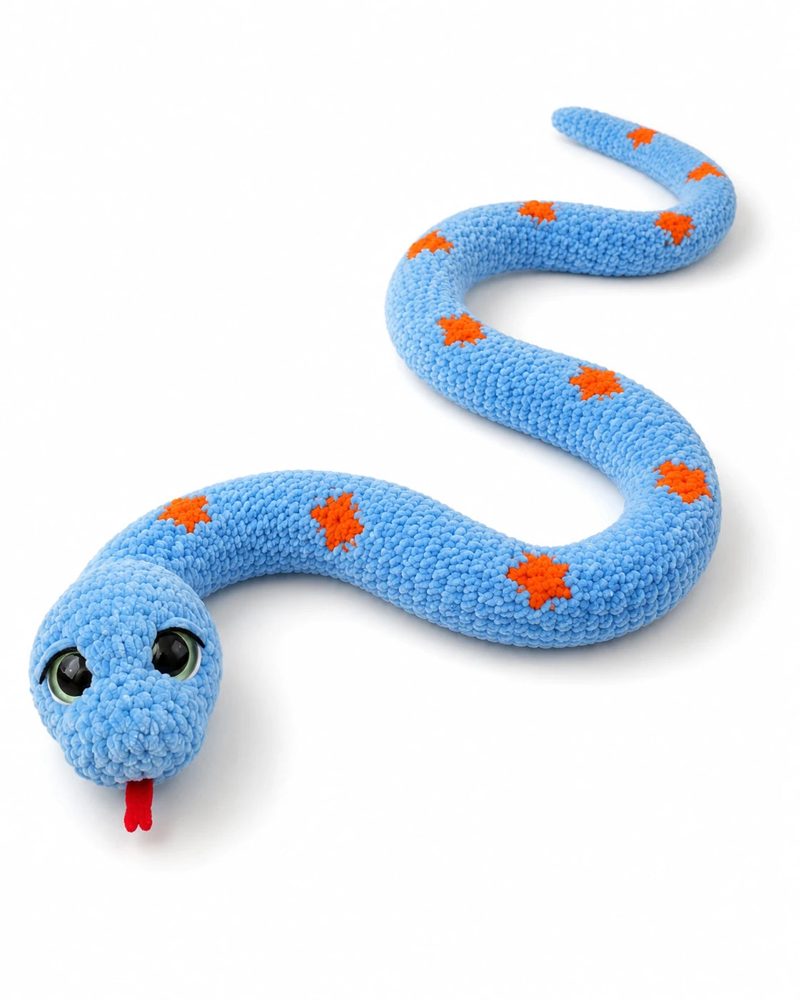 Plush Snake Crochet Pattern