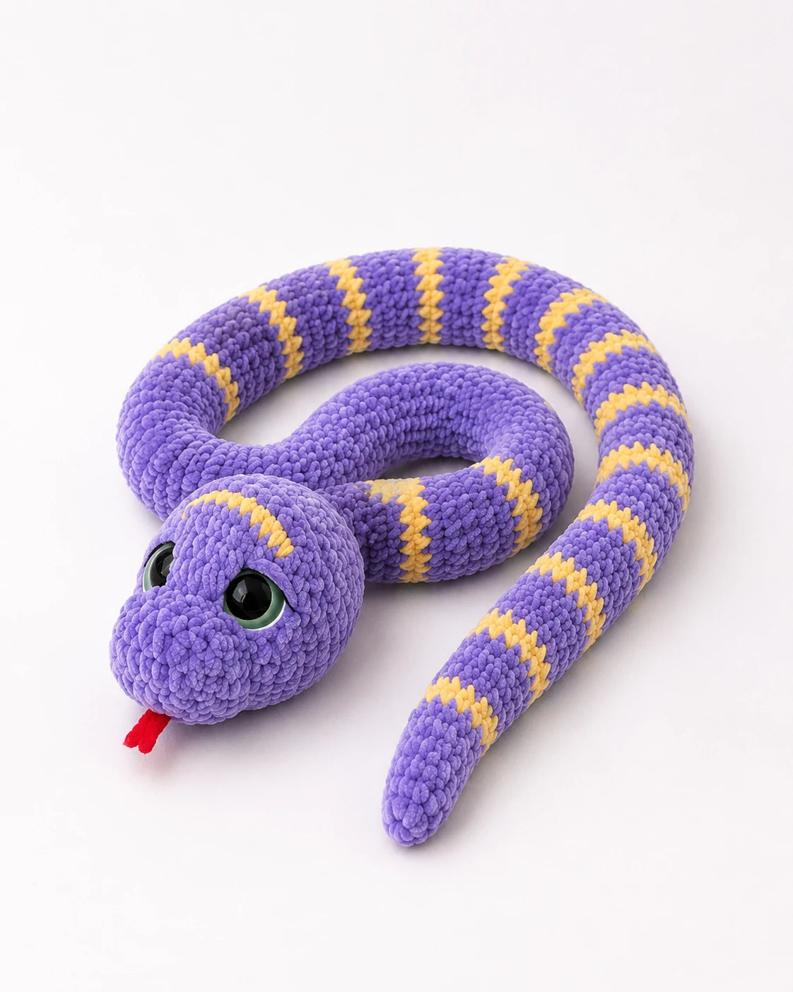 Plush Snake Crochet Pattern