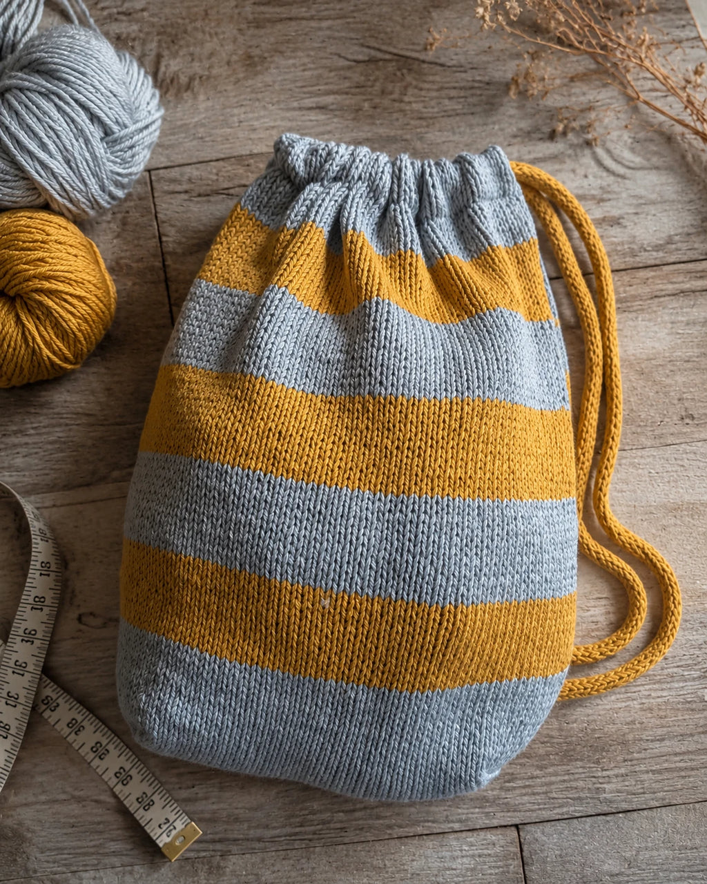 Knitted Project Bag Pattern