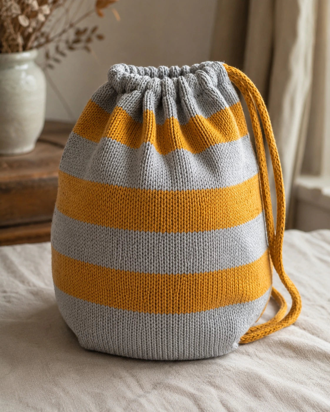 Knitted Project Bag Pattern