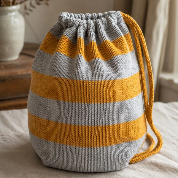 Knitted Project Bag Pattern