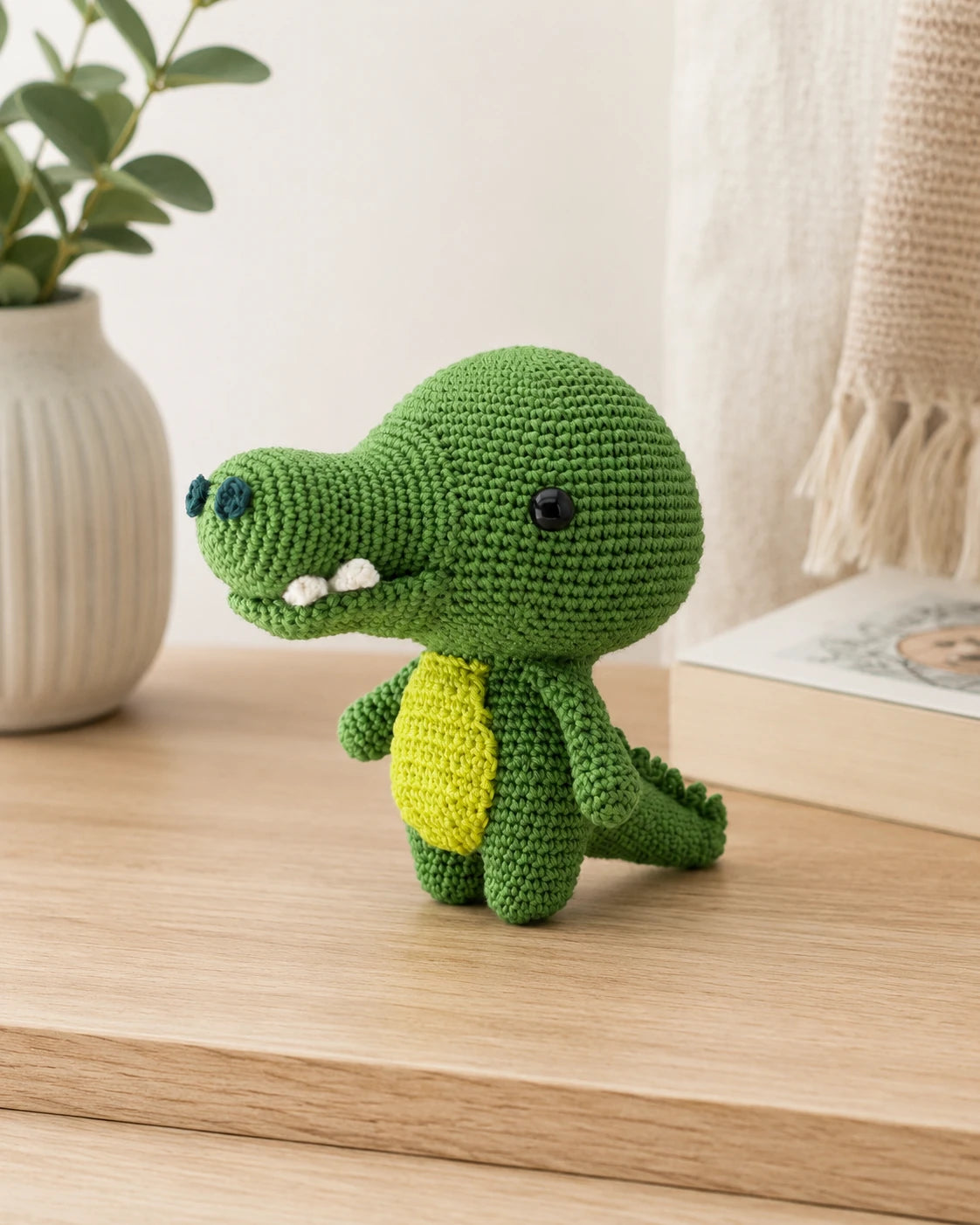 Toto the Crocodile Crochet Pattern