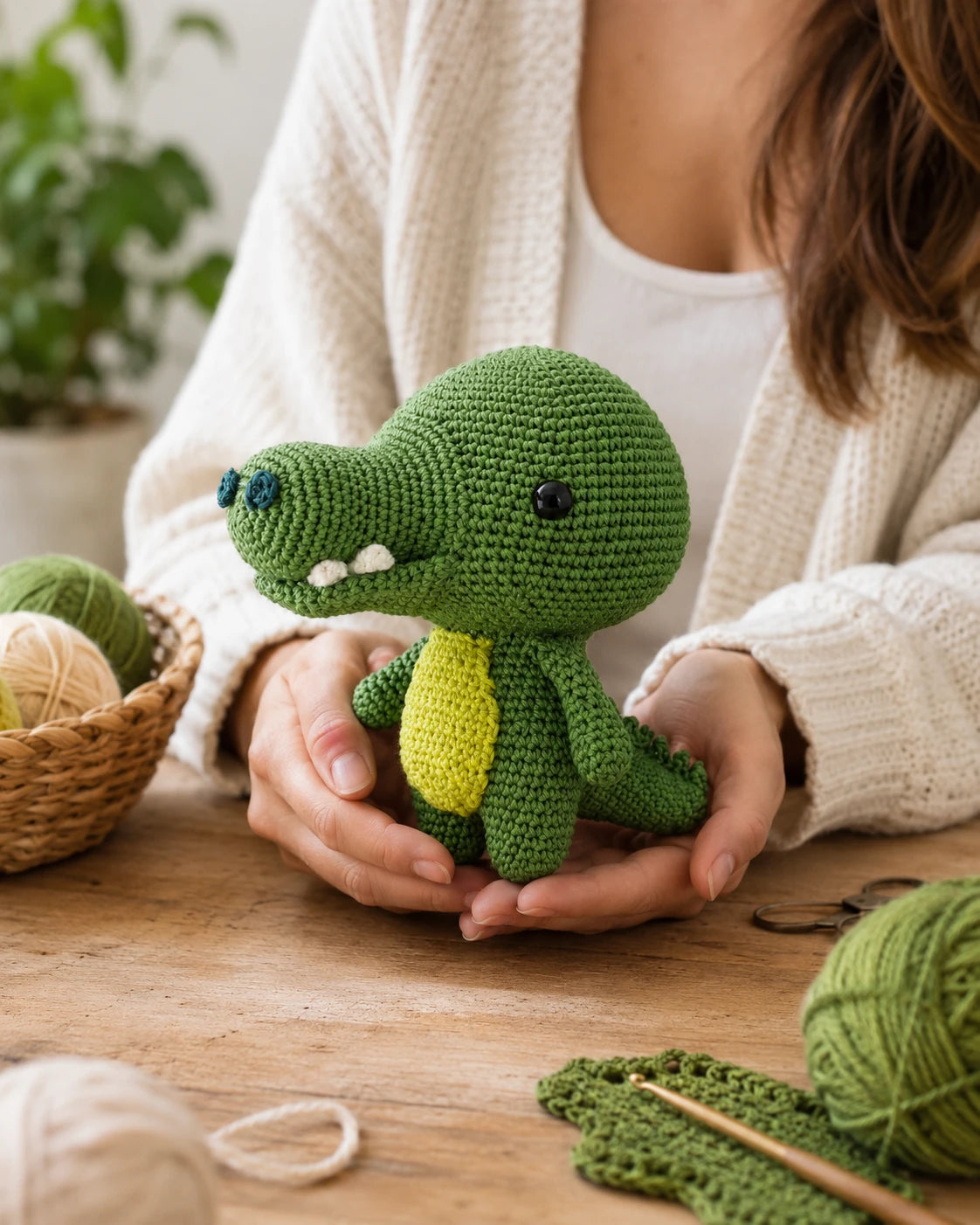 Toto the Crocodile Crochet Pattern