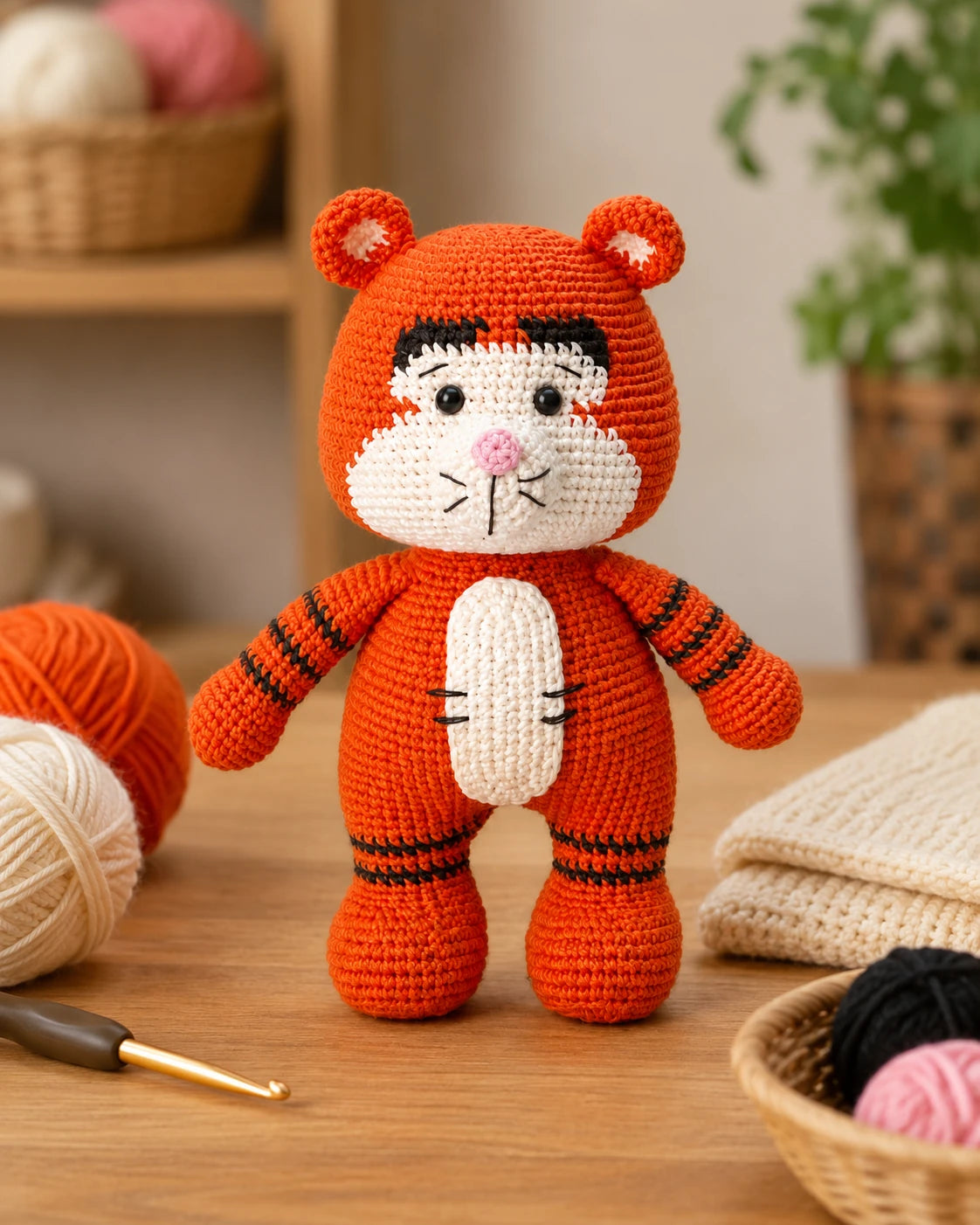 Playful Tigger Crochet Pattern